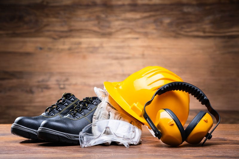 équipements de sécurité pour travailler