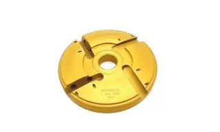 porte outil plate-bande 4 dents Ø 160 al.30 travail supérieur double coupe - corps seul -