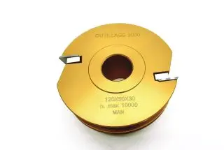 porte outil assemblage auto serrant au carbure  Corps en alliage léger Ø 120  ht. 50 mm Al=30