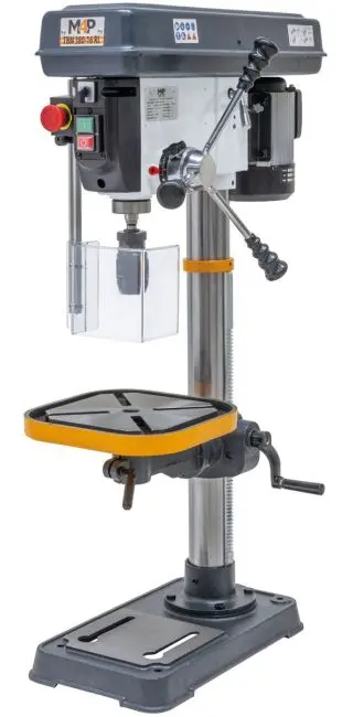 Perceuse de table TBM 380 - 16 RL / 400 V avec inverseur de rotation M4P powered by Bernardo