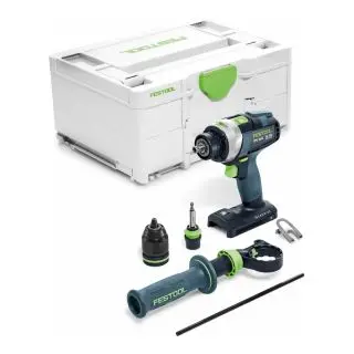 Perceuse-visseuse à percussion sans fil TPC 18/4 I-Basic QUADRIVE Festool