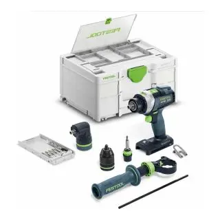 Perceuse-visseuse à percussion sans fil Festool TPC 18/4 I-Basic-Set QUADRIVE Festool