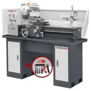 Tour à métaux  universel Cormak Tytan 330×700 – 230V avec socle