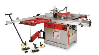 Toupie scie Holzmann KF 315VF-2000 Mono kit de déplacement inclus
