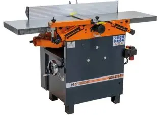 Dégauchisseuse raboteuse ADH 410 S / 400 V avec arbre hélicoïdal M4P powered by Bernardo