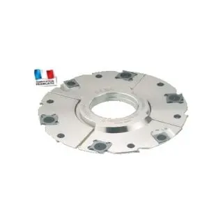 Porte-outil à rainer extensible 8 à 15.5  mm – Ø 160 mm – Alésage 50 mm