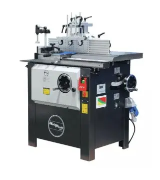 Toupie inclinable 4 vitesses avec chariot alu coulissant Holzprofi Maker TO1000M - 230V