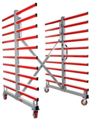 Chariot de séchage mobile double Holzmann TAW70DUO