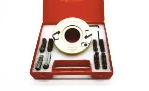 Coffret menuiserie 'intérieur/extérieur'/ Cuisine PO diam 125 Al.50 (p.outil + 8 paires de couteaux)