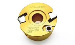 Porte outils Multifonctions Ø100mm hauteur 50 mm et alésage 30 mm 