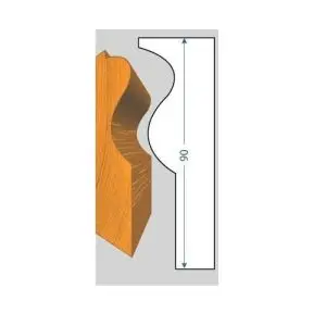 Fers de toupie hauteur 90 épaisseur 5.5 mm 