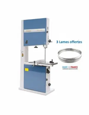 Scie à ruban Bernardo HBS800E, 3 lames offertes largeur 10/20/25 mm