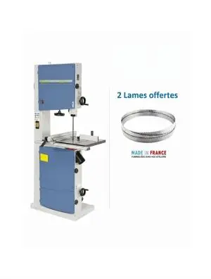 Scie à ruban Bernardo HBS460N - 400V, 2 lames offertes largeur 10/25 mm 