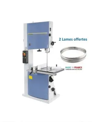 Scie à ruban Bernardo HBS 600 N, 2 lames offertes largeur 10/25 mm 