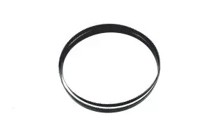 Lame ruban denture trempée - Longueur 1425 mm  ép. 0.6  largeur 10 mm