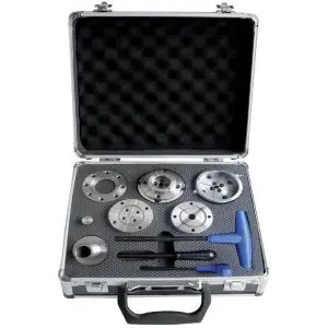 Coffret de mandrins de tournage filetage 1' 8TPI/M33  -  PRO -