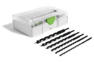 Set de mèches à simple spirale Festool SYS3 S 76-SB CE-SORT/6