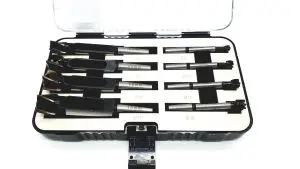 Coffret 8 mèches acier HSS LEMAN