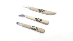 Lot de 3 couteaux de sculpteur '2 Cerises'