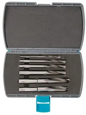 Coffret de 6 mèches hélicoïdales rotation à droite