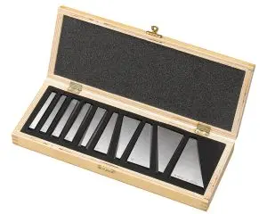 Jeu de jauges d'angle de précision, 10 pièces Bernardo 