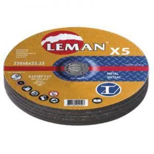 Disques LEMAN Ø 230 - EP. 6 - AL. 22.23 (lot de 5 pièces)