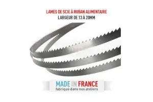 Lames de Scie à Ruban Alimentaire