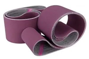 Lot de bandes abrasives toile 1220 x 100 mm 