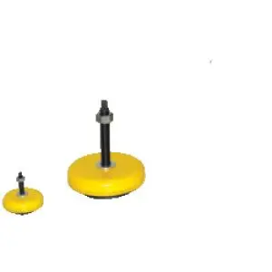 Pied réglable antivibratoire Hauteur 45 mm