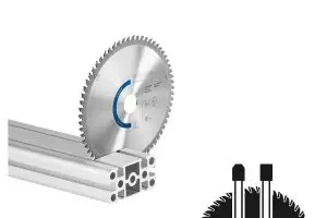 Lame de scie circulaire ALUMINIUM/PLASTICS HW 216x2,3x30 TF64