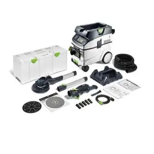 Kit ponceuse à bras et aspirateur Festool PLANEX LHS 2 225 EQI/CTL 36-Se