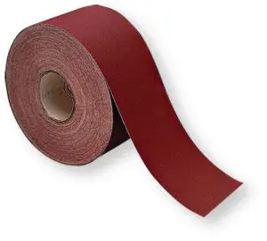 Rouleau papier abrasif 115mm x 50 mètres - grain 80