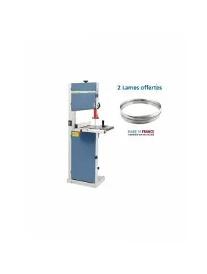 Scie à ruban Bernardo HBS 400 - 230 V, 2 lames offertes largeur 10/25 mm
