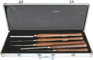 Coffret de 5 outils de tournage PRO - acier HSS