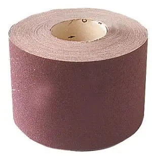 Rouleau abrasif toile corindon 100 mm x 25 m grain 320
