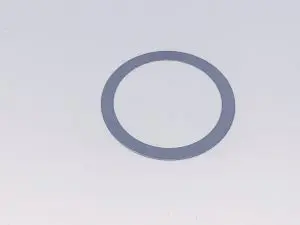 Bague millimétrique alésage 50 mm épaisseur 2 mm (la pièce)
