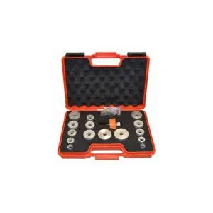 Coffret MAXI de fraises à feuillurer CMT + roulements - Queue de 12 mm