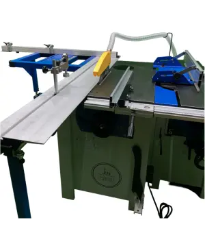 Combiné À Bois 5 Opérations Jean L'ébéniste COMB250 Avec Arbre Hélicoïdal - 230V