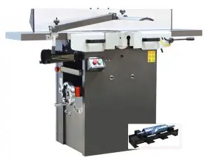 Dégauchisseuse raboteuse Holzprofi  MAKER DR250 arbre hélicoïdal et rallonge de table