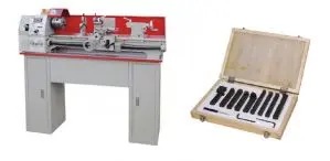 Tour à métaux Holzmann ED750FDQ jeu de 9 outils à plaquettes carbure 12 x 12 inclus