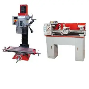 Pack Tour à métaux Holzmann ED750FD et Fraiseuse Holzmann BF20V 