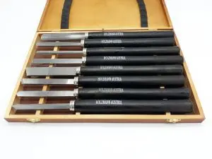 Coffret de 8 outils de tournage Holzmann
