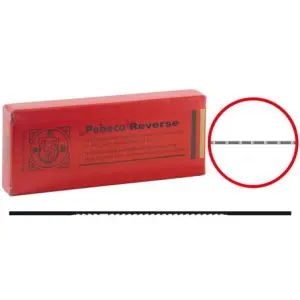 Lames Pébéco inversées L.130 mm n°5 (lot de 144)