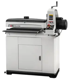 Ponceuse à tambour oscillant avec support fermé JET JWDS-22440OSC-M
