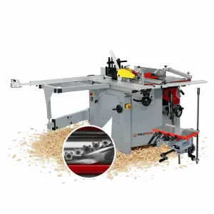 Combiné à bois 5 opérations Holzmann K5260PSMW2 230V  mortaiseuse inclus 