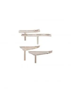 Kit de 4 supports d'outils courbes