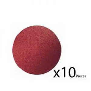 Lot de 10 disques abrasifs velcro  gr.120 pour lapidaire Ø 250
