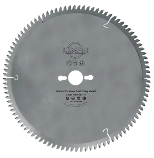 Lame de découpe de métaux non ferreux Ø350 108 dents 