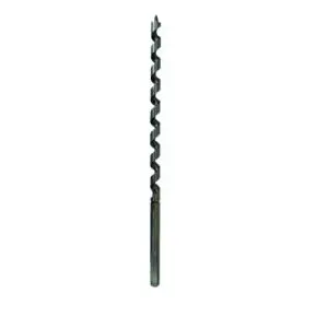 Mèche hélicoïdale 6 pans pour charpente bois Ø26 - longueur 460