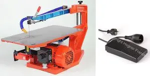 Scie à chantourner avec électronique ' MULTICUT 2SE ' hegner (avec variateur) avec commande à pied 